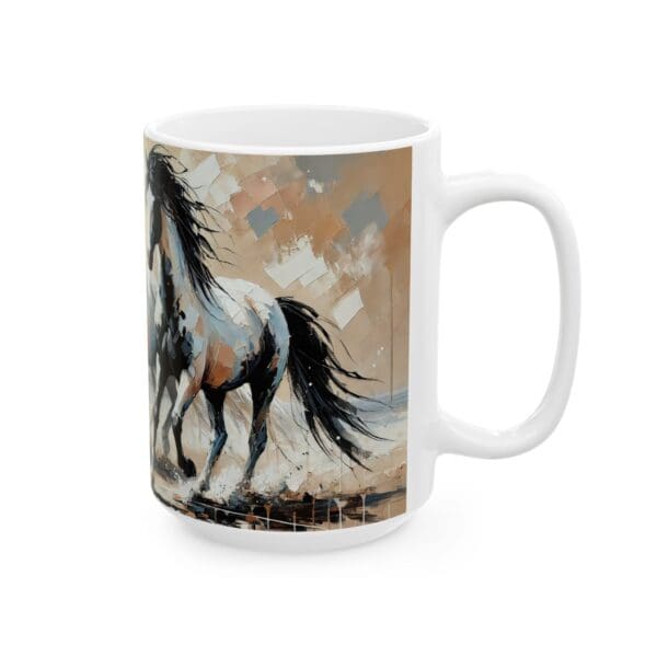 50523CC15W - 15oz Ceramic Mug, Horse Country - Image 3