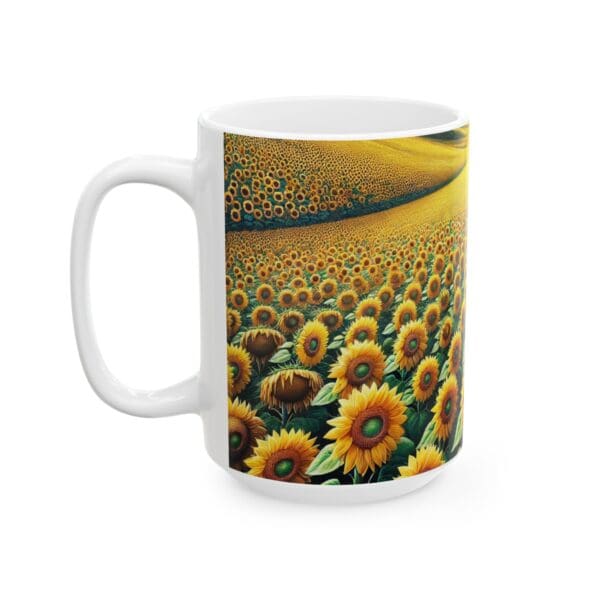 50317CC15W - 15oz Ceramic Mug, Sunflower Lane - Image 3