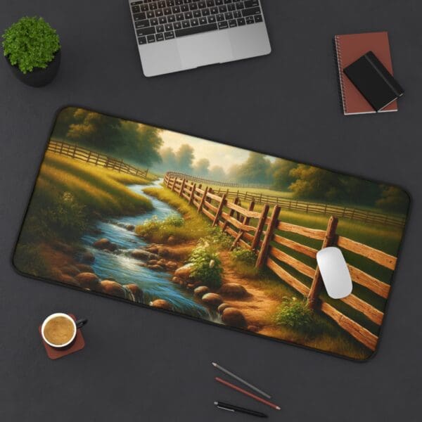 50491DM - Desk Pad (16"x32") 3mm Thick, Anti Slip Backing. - Image 2