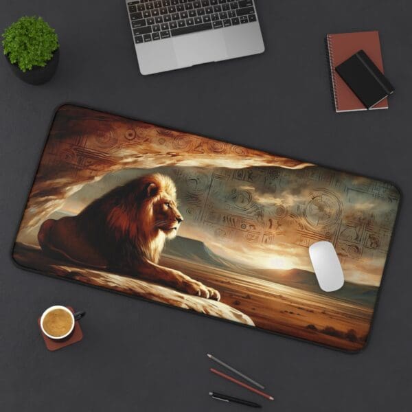 30796DM - Desk Pad (16"x32") 3mm Thick, Anti Slip Backing. - Image 2