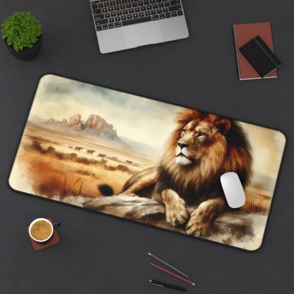 30798DM - Desk Pad (16"x32") 3mm Thick, Anti Slip Backing. - Image 2