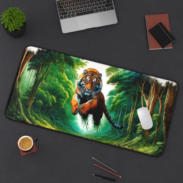 60103DM - Desk Pad (16"x32") 3mm Thick, Anti Slip Backing. - Image 2