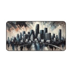 30890DM - Desk Pad (16"x32") 3mm Thick, Anti Slip Backing. MIAMI