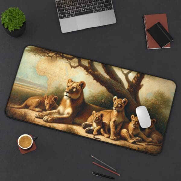 60409DM - Desk Pad (16"x32") 3mm Thick, Anti Slip Backing. - Image 2