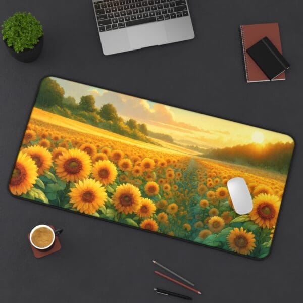 30705DM - Desk Pad (16"x32") 3mm Thick, Anti Slip Backing. - Image 2
