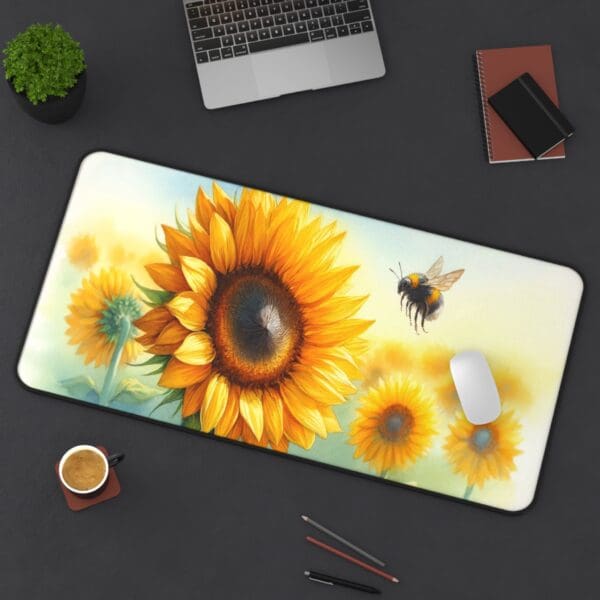 50329DM - Desk Pad (16"x32") 3mm Thick, Anti Slip Backing. - Image 2