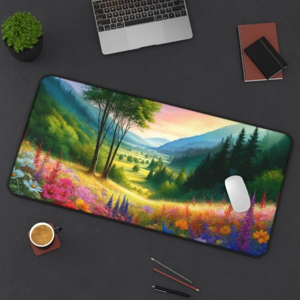 30703DM - Desk Pad (16"x32") 3mm Thick, Anti Slip Backing. - Image 2