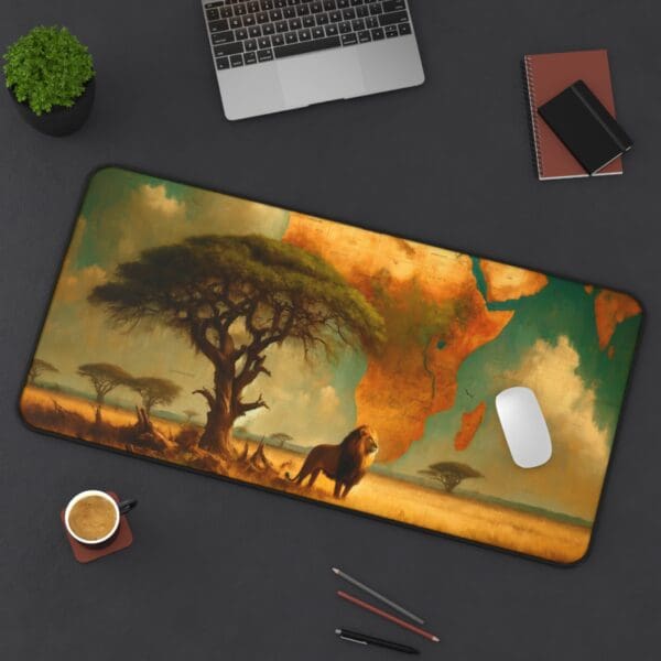 60407DM - Desk Pad (16"x32") 3mm Thick, Anti Slip Backing. - Image 2
