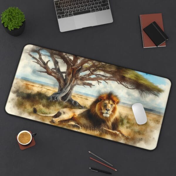 30797DM - Desk Pad (16"x32") 3mm Thick, Anti Slip Backing. - Image 2