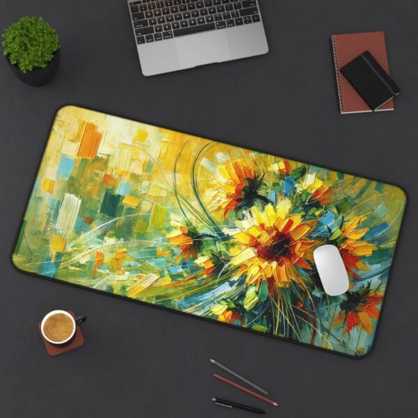 30701DM - Desk Pad (16"x32") 3mm Thick, Anti Slip Backing. - Image 2